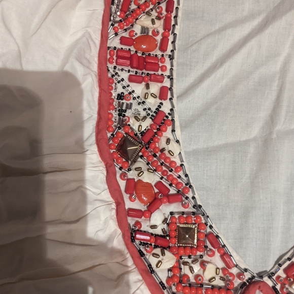 Boho Summer Beaded Blouse - Picture 3 of 7